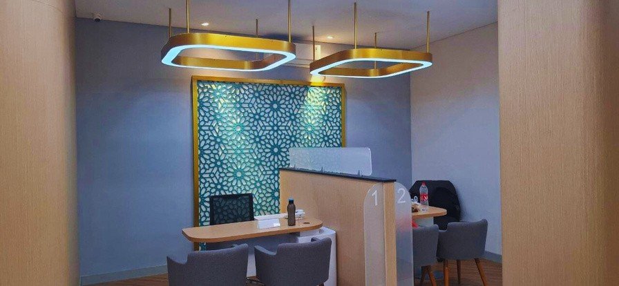Furniture area pimpinan BSI KC Bogor